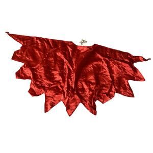 Red Cape with Glitter Lining